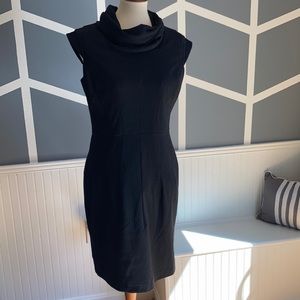Kenneth Cole Reaction cowl neck black dress